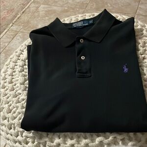 Polo by Ralph Lauren Men's Black Polo Shirt